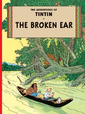 The Broken Ear - Herge - cover