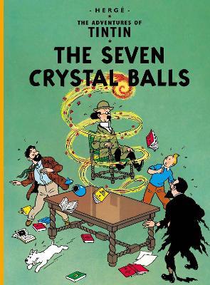 The Seven Crystal Balls - Hergé - cover