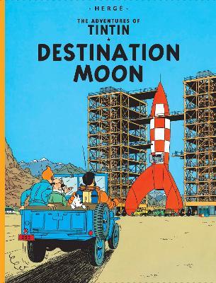 Destination Moon - Hergé - cover