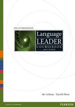 Language Leader Pre-Intermediate Coursebook and CD-Rom Pack