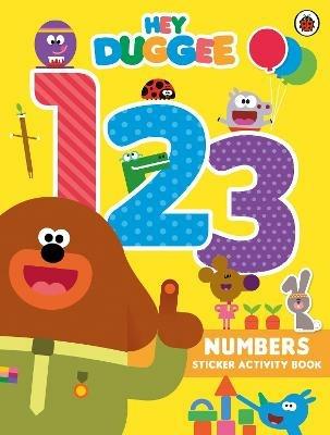 Hey Duggee: 123: Numbers Sticker Activity Book - Hey Duggee - cover