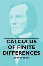 Calculus Of Finite Differences