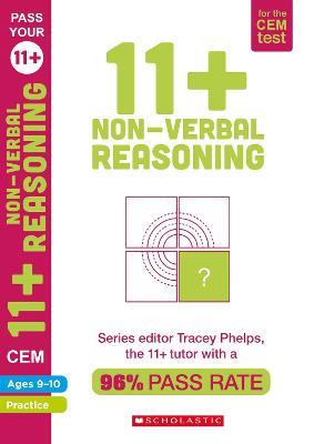 11+ Non-Verbal Reasoning Practice and Assessment for the CEM Test Ages 09-10 - Tracey Phelps - cover