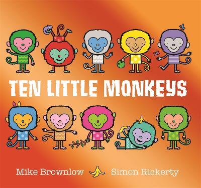 Ten Little Monkeys - Mike Brownlow - cover