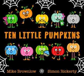 Libro in inglese Ten Little Pumpkins Mike Brownlow