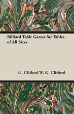 Billiard Table Games for Tables of All Sizes