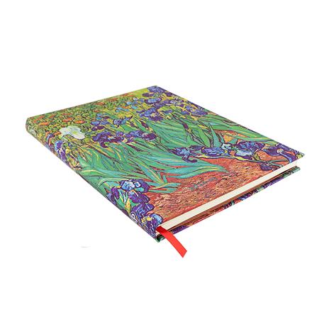 Agenda Paperblanks, 2025 Iris di Van Gogh, 18 Mesi, verticale, Ultra, 17,5 x 23 cm - 3