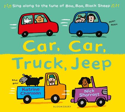 Car, Car, Truck, Jeep - Ms Katrina Charman,Nick Sharratt - ebook