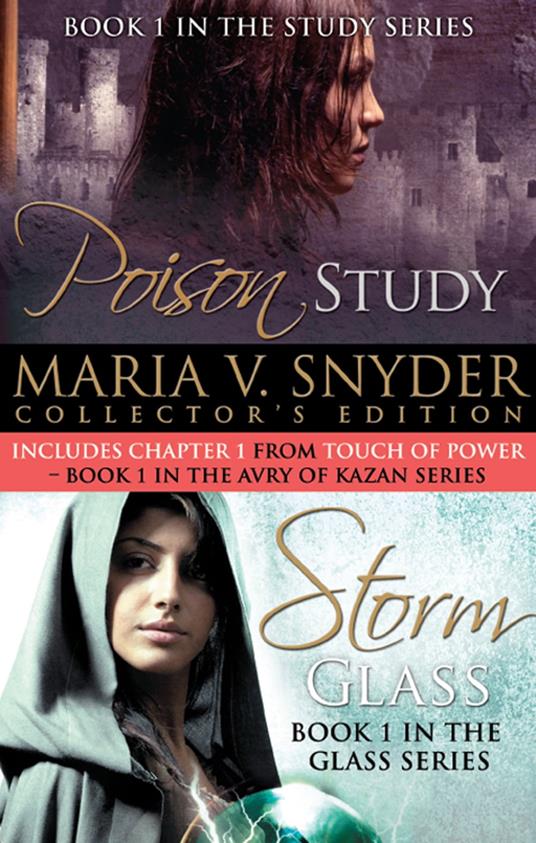 Maria V. Snyder Collection: Poison Study (Soulfinders, Book 1) / Storm Glass