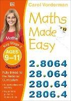 Maths Made Easy: Decimals, Ages 9-11 (Key Stage 2): Supports the National Curriculum, Maths Exercise Book - Carol Vorderman - cover