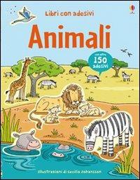 Animali. Con adesivi. Ediz. illustrata - Jessica Greenwell - copertina