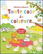 Tante cose da colorare. Con adesivi. Ediz. illustrata