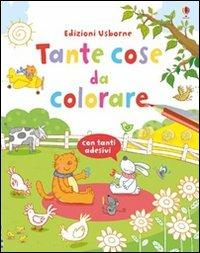 Tante cose da colorare. Con adesivi. Ediz. illustrata - Libro - Usborne -  Libri da colorare | IBS