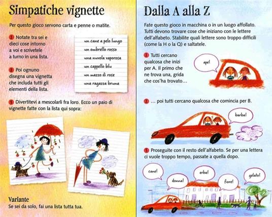 100 giochi per le vacanze. Ediz. illustrata - Rebecca Gilpin - Antonia  Miller - - Libro - Usborne - Schede creative | IBS