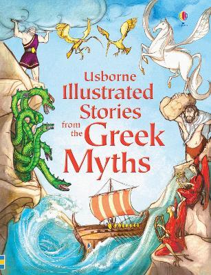 Illustrated Stories from the Greek Myths - Lesley Sims - cover