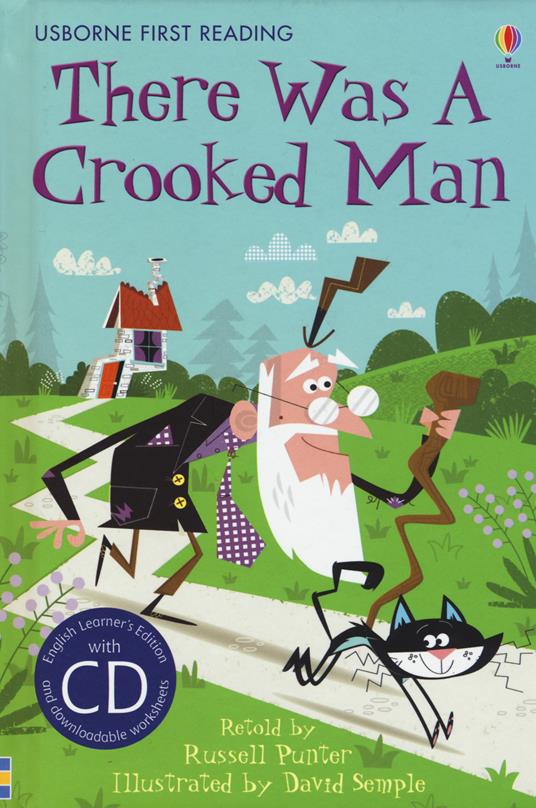 There was a crooked man. Ediz. a colori. Con CD Audio - Russell Punter - copertina