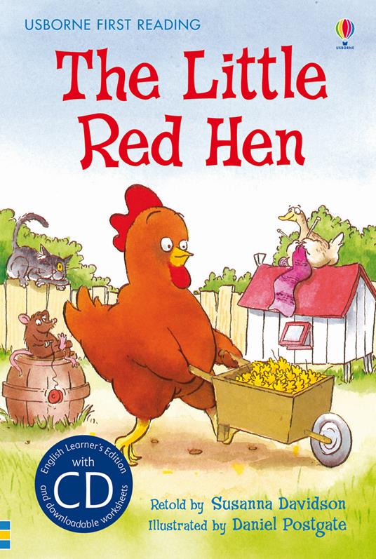 The little red hen. Con CD - Susanna Davidson - copertina