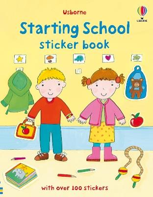 Starting School Sticker Book - Felicity Brooks - cover