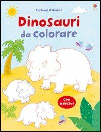 Dinosauri da colorare. Con adesivi. Ediz. illustrata - Sam Taplin,Maria Pearson - copertina