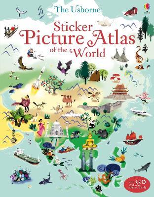 Sticker Picture Atlas of the World - Sam Baer - cover