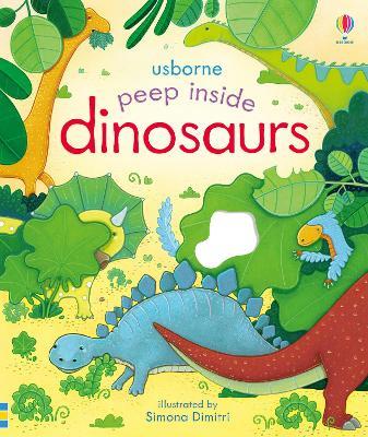 Peep Inside Dinosaurs - Anna Milbourne - cover