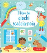 Il libro dei giochi scaccia-noia. Con adesivi. Ediz. illustrata