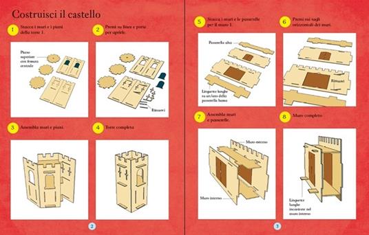 Il castello. Modellini 3D. Ediz. illustrata - Simon Tudhope,Jez Tuya - 2