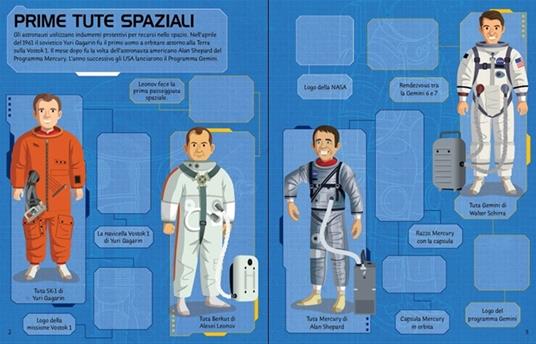 Come si vestono... astronauti. Con adesivi. Ediz. illustrata - Struan Reid,Emi Ordás - 2