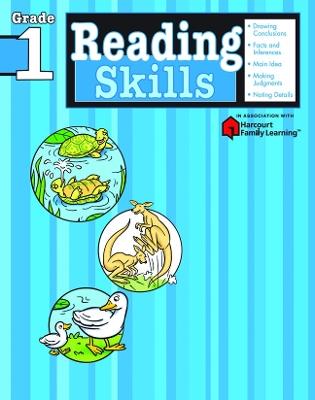 Reading Skills: Grade 1 (Flash Kids Harcourt Family Learning) - cover