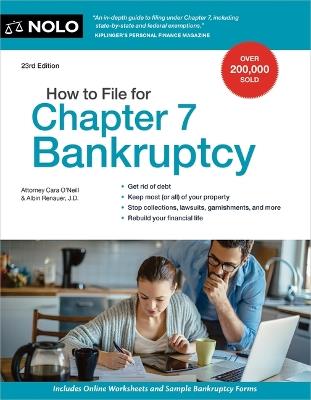 How to File for Chapter 7 Bankruptcy - Cara O'Neill - cover