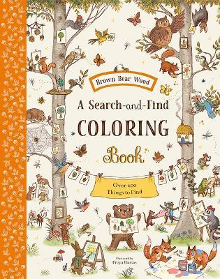 Brown Bear Wood: A Search-And-Find Coloring Book: Over 100 Things to Find - Rachel Piercey - cover