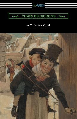 A Christmas Carol (Illustrated by Arthur Rackham with an Introduction by Hall Caine) - Dickens - cover