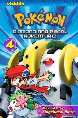 Pokémon Diamond and Pearl Adventure!, Vol. 4 - Shigekatsu Ihara - cover