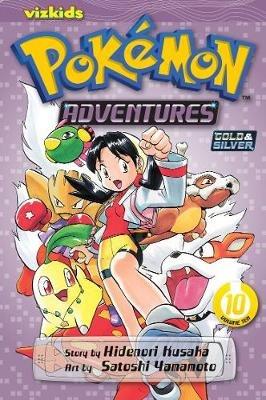 Pokémon Adventures (Gold and Silver), Vol. 10 - Hidenori Kusaka - cover