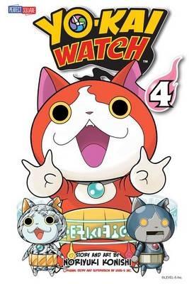 YO-KAI WATCH, Vol. 4 - Noriyuki Konishi - cover