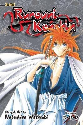 Rurouni Kenshin (3-in-1 Edition), Vol. 4: Includes vols. 10, 11 & 12 - Nobuhiro Watsuki - cover