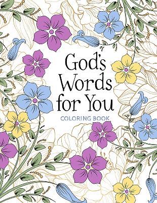 God's Words for You Coloring Book: Relax. Refresh. Renew. - Majestic Expressions - cover