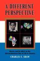 A Different Perspective: Slavery and It's Affect on the African-American Way of Life in America - Charles D Shaw - cover