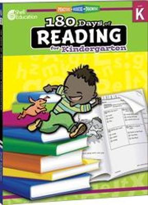180 Days of Reading for Kindergarten: Practice, Assess, Diagnose - Suzanne Barchers - cover