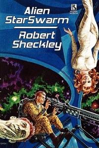 Alien Starswarm / Human's Burden (Wildside Double #6) - Robert Sheckley,Damien Broderick,Rory Barnes - cover