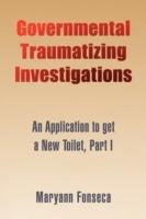 Governmental Traumatizing Investigations - Maryann Fonseca - cover