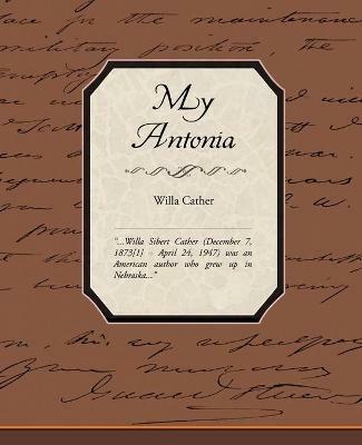 My Antonia - Willa Cather - cover