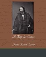 A Fable for Critics - James Russell Lowell - cover