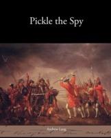 Pickle the Spy - Andrew Lang - cover