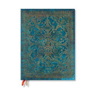 Agenda Paperblanks 2024, Azzurro, giornaliera, 12 Mesi, Ultra, Equinoxe