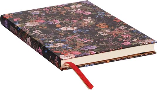 Agenda Paperblanks 2024, 12 mesi, Maxi, VSO, William Kilburn, Floralia - 13,5 x 21 cm - 2