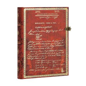 Taccuino Paperblanks, Edizioni Speciali, 250º Anniversario della Nascita di Napoleone, Midi, A righe - 13 x 18 cm - 2