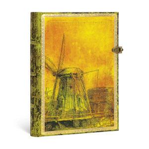 Taccuino Paperblanks, Edizioni Speciali, 350º Anniversario della Morte di Rembrandt, Midi, A righe - 13 x 18 cm - 2