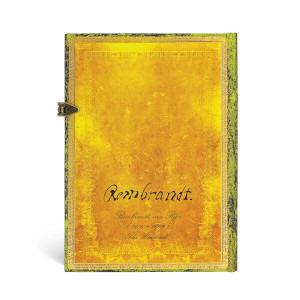Taccuino Paperblanks, Edizioni Speciali, 350º Anniversario della Morte di Rembrandt, Midi, A righe - 13 x 18 cm - 3
