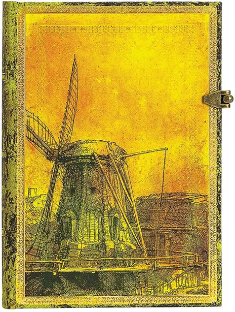 Taccuino Paperblanks, Edizioni Speciali, 350º Anniversario della Morte di Rembrandt, Midi, A righe - 13 x 18 cm - 5